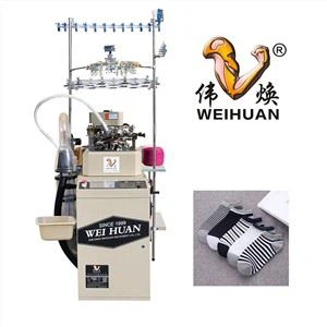 Weihuan, Wh-E7 Computerized Jacquard Silk Stocking Knitting Machine (4 inch)